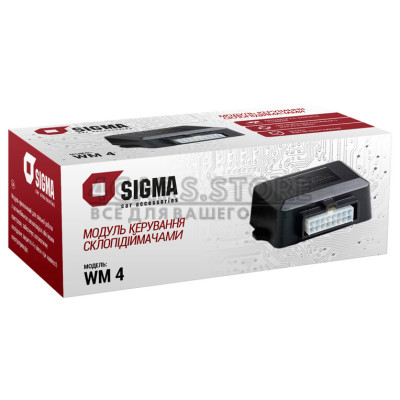 Модуль керування склопідйомниками Sigma WM4 (на 4 стекла)