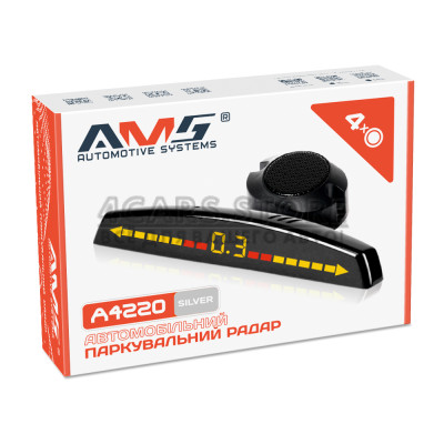 Паркувальний радар AMS A4220 Silver