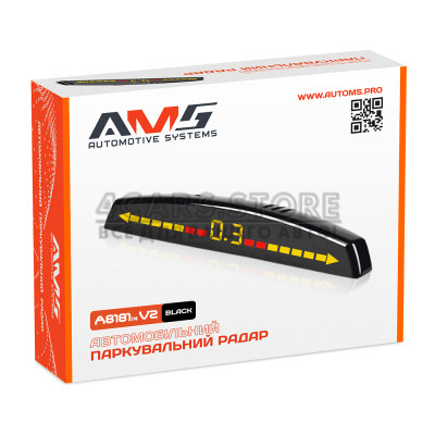 Паркувальний радар AMS A8181in V2 Black