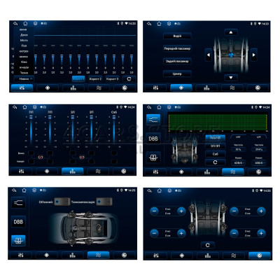 Штатна магнітола Cyclone VW ANDROID 9" DSP 4G v2