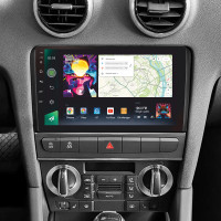Штатна магнітола SIGMA PRO 9464 ANDROID 10 4+64 Gb 4G DSP Audi A3 2 8P 2003-2013 S3 2 2006-2012 RS3 1 2011-2012 9"