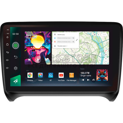 Штатна магнітола SIGMA PRO 9464 ANDROID 10 4+64 Gb 4G DSP Audi TT 2 8J 2006-2014 9"