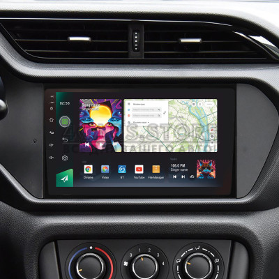Штатная магнитола SIGMA PRO 9464 ANDROID 10 4+64 Gb 4G DSP Chery Tiggo 3 2016 - 2018 9"