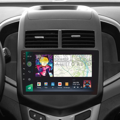 Штатна магнітола SIGMA PRO 9464 ANDROID 10 4+64 Gb 4G DSP Chevrolet Aveo 2 2011-2015 9"