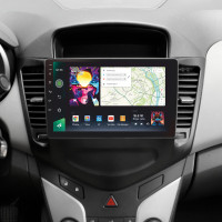 Штатна магнітола SIGMA PRO 9464 ANDROID 10 4+64 Gb 4G DSP Chevrolet Cruze J300 2008-2014 9"