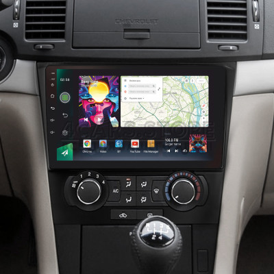Штатна магнітола SIGMA PRO 9464 ANDROID 10 4+64 Gb 4G DSP Chevrolet Epica 1 2006 - 2012 9"