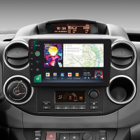 Штатна магнітола SIGMA PRO 9464 ANDROID 10 4+64 Gb 4G DSP Citroen Berlingo 2 B9 2008-2019 9"