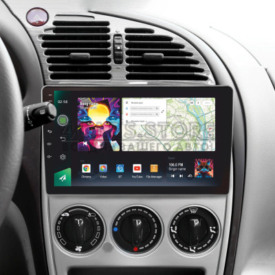 Штатна магнітола SIGMA PRO 9464 ANDROID 10 4+64 Gb 4G DSP Citroen C-Elysee 2008-2013 9"