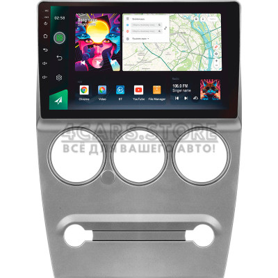 Штатна магнітола SIGMA PRO 9464 ANDROID 10 4+64 Gb 4G DSP Citroen C-Elysee 2008-2013 9"