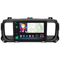 Штатна магнітола SIGMA PRO 9464 ANDROID 10 4+64 Gb 4G DSP Citroen Jumpy III 3 SpaceTourer 1 / Peugeot Expert III 3 2016-2021 9" (L1)
