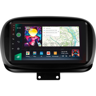Штатная магнитола SIGMA PRO 9464 ANDROID 10 4+64 Gb 4G DSP Fiat 500X 2014-2020 9" (L1)