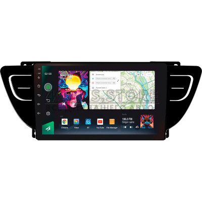 Штатна магнітола SIGMA PRO 9464 ANDROID 10 4+64 Gb 4G DSP Geely Atlas NL-3 2016-2020 9"