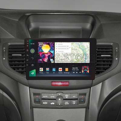 Штатна магнітола SIGMA PRO 9464 ANDROID 10 4+64 Gb 4G DSP Honda Accord 8 2008-2012 9"