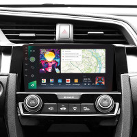 Штатна магнітола SIGMA PRO 9464 ANDROID 10 4+64 Gb 4G DSP Honda Civic 10 FC FK 2015-2020 9"