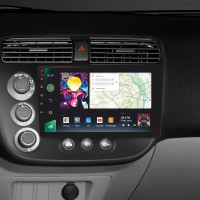Штатна магнітола SIGMA PRO 9464 ANDROID 10 4+64 Gb 4G DSP Honda Civic 7 2000-2006 9"
