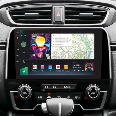 Штатна магнітола SIGMA PRO 9464 ANDROID 10 4+64 Gb 4G DSP Honda CR-V CR-V 5 RT RW 2017-2022 9"