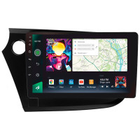 Штатна магнітола SIGMA PRO 9464 ANDROID 10 4+64 Gb 4G DSP Honda Insight 2 LHD 2009-2014 9"