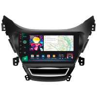 Штатна магнітола SIGMA PRO 9464 ANDROID 10 4+64 Gb 4G DSP Hyundai Elantra 5 JK GD MD UD 2010-2016 (F1) 9"