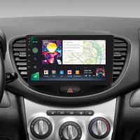 Штатна магнітола SIGMA PRO 9464 ANDROID 10 4+64 Gb 4G DSP Hyundai i10 2007-2013 9"