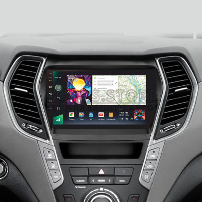 Штатна магнітола SIGMA PRO 9464 ANDROID 10 4+64 Gb 4G DSP Hyundai Santa Fe 3 2013-2016 (A) 9"