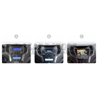 Штатна магнітола SIGMA PRO 9464 ANDROID 10 4+64 Gb 4G DSP Hyundai Santa Fe 3 2013-2016 (C) 9" (L1)