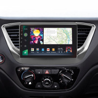 Штатна магнітола SIGMA PRO 9464 ANDROID 10 4+64 Gb 4G DSP Hyundai Solaris 2 2017-2020 (A) 9"