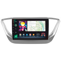 Штатна магнітола SIGMA PRO 9464 ANDROID 10 4+64 Gb 4G DSP Hyundai Solaris 2 2017-2020 (B) 9"