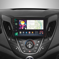 Штатна магнітола SIGMA PRO 9464 ANDROID 10 4+64 Gb 4G DSP Hyundai Veloster FS 2011 - 2017 (A) 9"