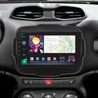 Штатна магнітола SIGMA PRO 9464 ANDROID 10 4+64 Gb 4G DSP Jeep Renegade 2014-2018 9"