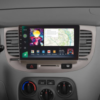 Штатна магнітола SIGMA PRO 9464 ANDROID 10 4+64 Gb 4G DSP Kia RIO 2 2005-2011 9"