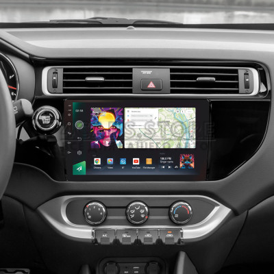 Штатна магнітола SIGMA PRO 9464 ANDROID 10 4+64 Gb 4G DSP Kia RIO 4 K3 2015-2017 9"