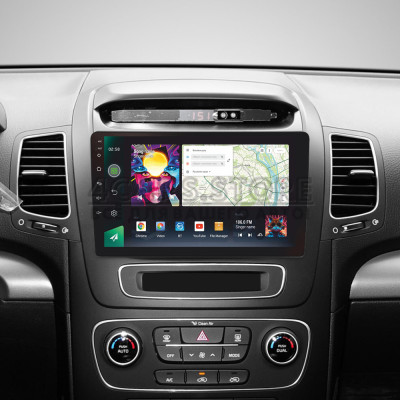 Штатна магнітола SIGMA PRO 9464 ANDROID 10 4+64 Gb 4G DSP Kia Sorento 2 II XM 2012 - 2021 (F1) 9"
