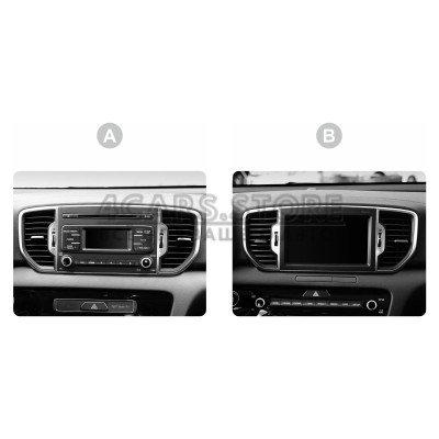 Штатна магнітола SIGMA PRO 9464 ANDROID 10 4+64 Gb 4G DSP Kia Sportage 4 QL 2016-2018 (B) 9"