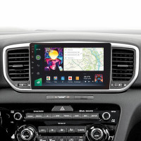 Штатна магнітола SIGMA PRO 9464 ANDROID 10 4+64 Gb 4G DSP Kia Sportage 4 QL 2018-2022 (A) 9"