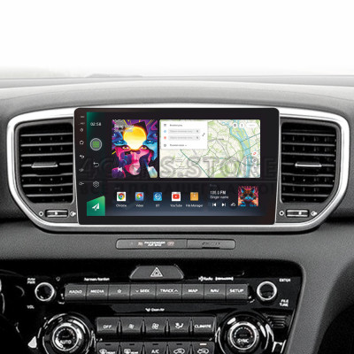 Штатна магнітола SIGMA PRO 9464 ANDROID 10 4+64 Gb 4G DSP Kia Sportage 4 QL 2018-2022 (B) 9"
