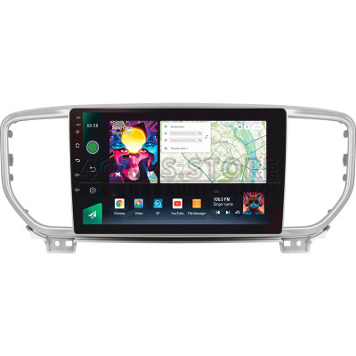 Штатна магнітола SIGMA PRO 9464 ANDROID 10 4+64 Gb 4G DSP Kia Sportage 4 QL 2018-2022 (B) 9"