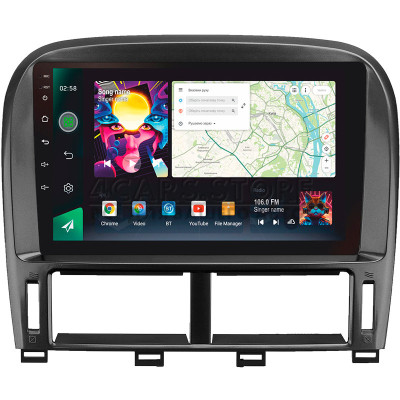 Штатная магнитола SIGMA PRO 9464 ANDROID 10 4+64 Gb 4G DSP Lexus LS430 XF30 430