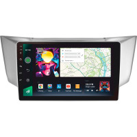 Штатна магнітола SIGMA PRO 9464 ANDROID 10 4+64 Gb 4G DSP Lexus RX300 RX330 RX350 RX400H Toyota harrier 2003-2009 9"