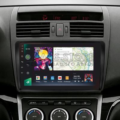 Штатна магнітола SIGMA PRO 9464 ANDROID 10 4+64 Gb 4G DSP Mazda 6 2 GH 2007-2012 9"