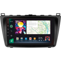 Штатна магнітола SIGMA PRO 9464 ANDROID 10 4+64 Gb 4G DSP Mazda 6 2 GH 2007-2012 9"