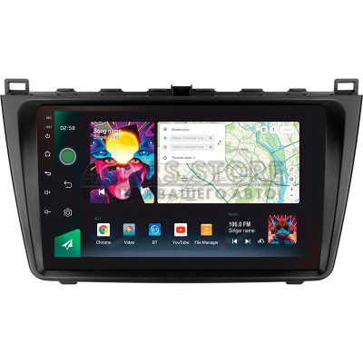 Штатна магнітола SIGMA PRO 9464 ANDROID 10 4+64 Gb 4G DSP Mazda 6 2 GH 2007-2012 9"
