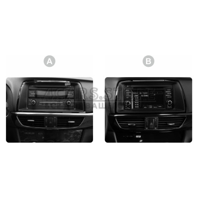Штатна магнітола SIGMA PRO 9464 ANDROID 10 4+64 Gb 4G DSP Mazda 6 Atenza 3 GJ 2012-2015 (A) 9"