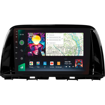 Штатная магнитола SIGMA PRO 9464 ANDROID 10 4+64 Gb 4G DSP Mazda CX5 CX-5 CX 5 1 KE 2012-2015 (A) 9"