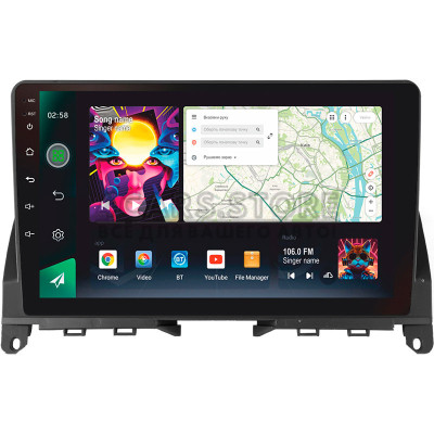 Штатная магнитола SIGMA PRO 9464 ANDROID 10 4+64 Gb 4G DSP Mercedes Benz C Class 3 W204 S204 2006-2011 9"
