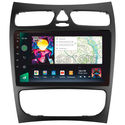 Штатная магнитола SIGMA PRO 9464 ANDROID 10 4+64 Gb 4G DSP Mercedes Benz CLK Class C209 A209 (F2) 2002-2005 9" (L1)