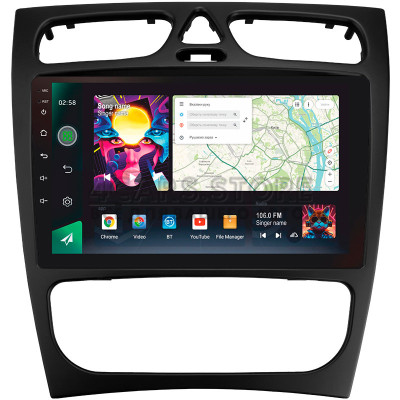 Штатная магнитола SIGMA PRO 9464 ANDROID 10 4+64 Gb 4G DSP Mercedes Benz C Class S203 CL203 W203 (F1) 2000-2004 9" (L1)