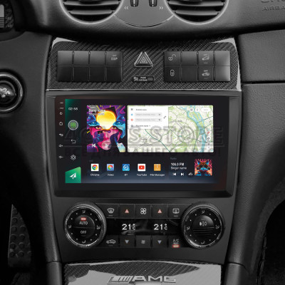 Штатна магнітола SIGMA PRO 9464 ANDROID 10 4+64 Gb 4G DSP Mercedes Benz C-Class W203 CL203 C209 A209 2004-2011 9" (L1)