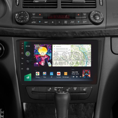 Штатная магнитола SIGMA PRO 9464 ANDROID 10 4+64 Gb 4G DSP Mercedes Benz E Class S211 W211 2002-2009 CLS Class C219 2004-2010 9"