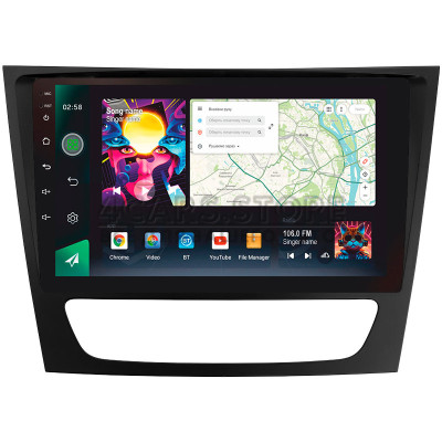 Штатная магнитола SIGMA PRO 9464 ANDROID 10 4+64 Gb 4G DSP Mercedes Benz E Class S211 W211 2002-2009 CLS Class C219 2004-2010 9"