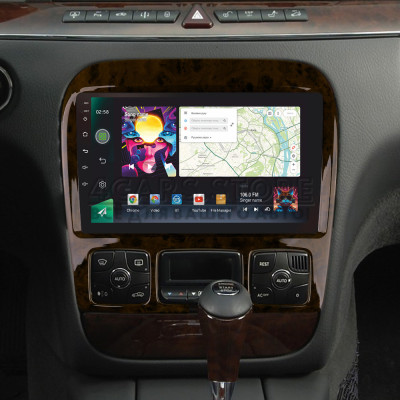 Штатная магнитола SIGMA PRO 9464 ANDROID 10 4+64 Gb 4G DSP Mercedes Benz S-Class W220 VV220 1998-2005 9" (L1)